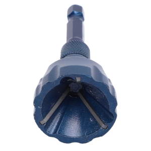 Deburring Tool Chamfer Tool, Hex Shank Deburring Tool for Metal, Bolt Thread Repair with Quick Release Shank Fits