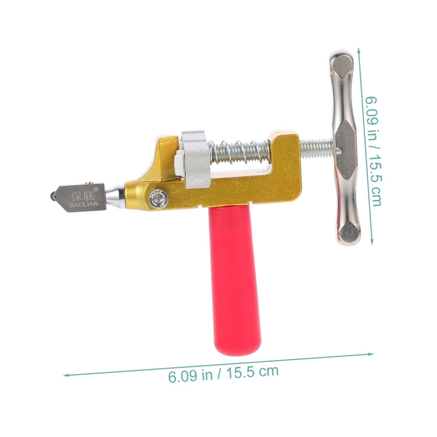 2 in 1 Glass Tile Cutter Hand Tool with Glass Breaking Pliers, Mirror Cutting Kit with 3 Tungsten Steel Blade for Home DIY Cutting Glass Hardware - Image 4